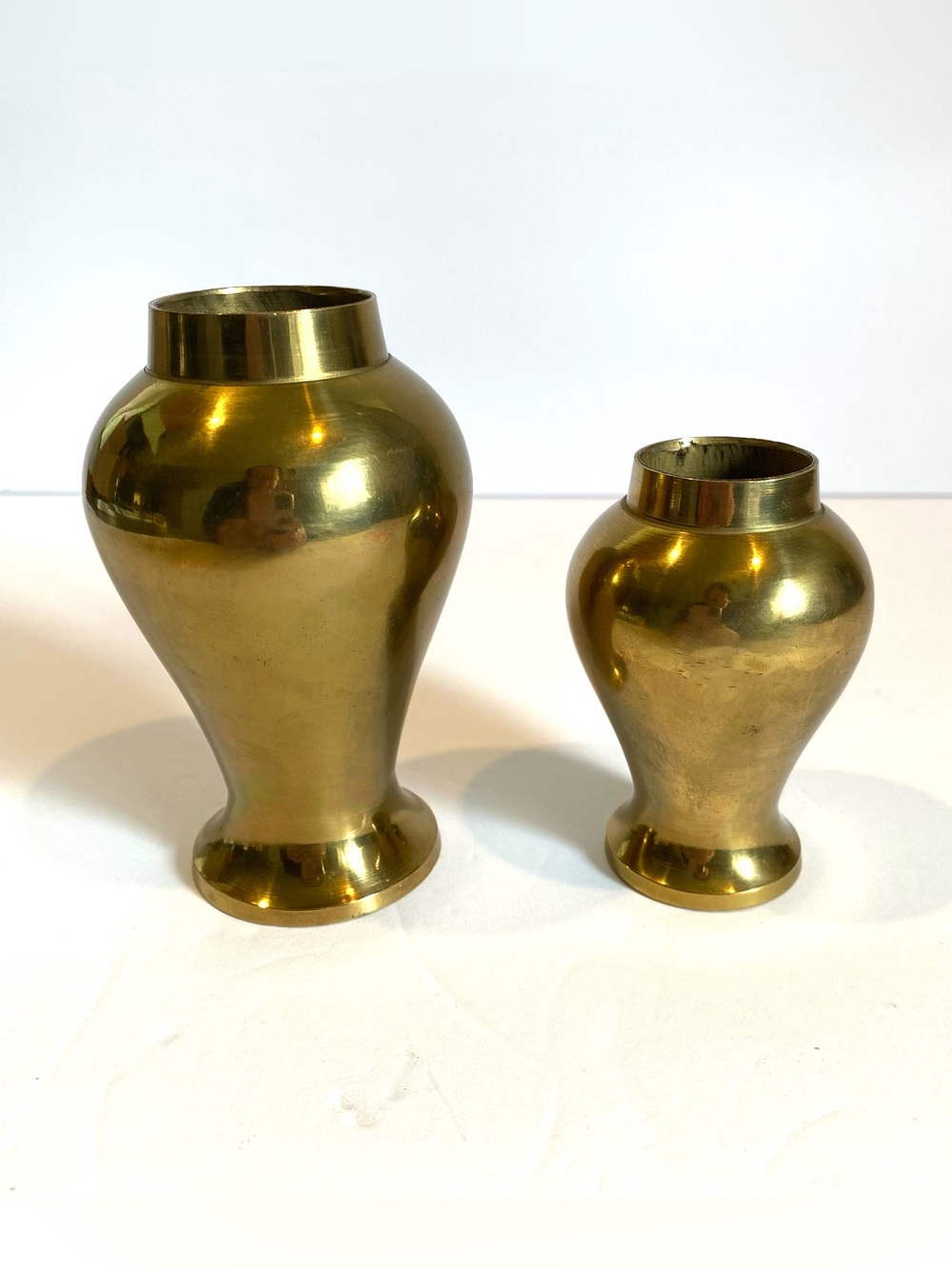 Solid Brass Decorative Mini Vases made in India